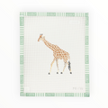 Giraffe needlepoint canvas by Pip & Roo