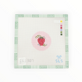 Strawberry on Pink needlepoint canvas by SLS