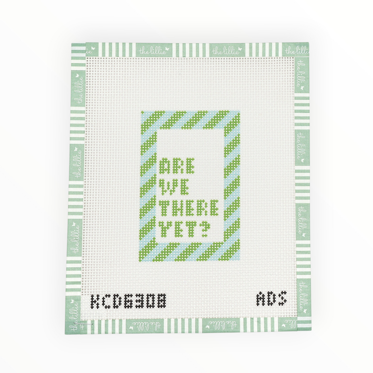 Are We There Yet needlepoint canvas by KCN Designers