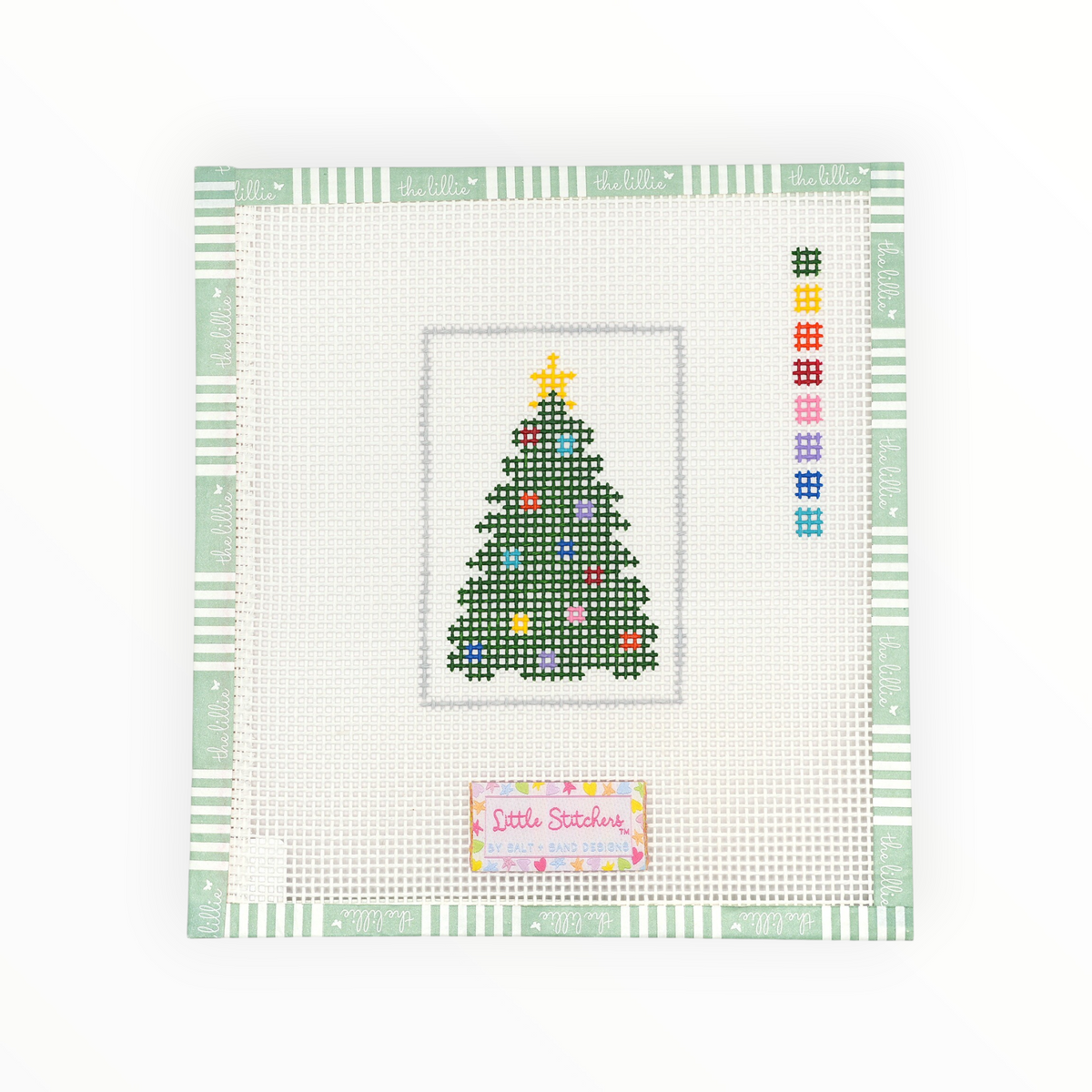 Little Stitchers: Christmas Tree needlepoint canvas by Little Stitchers
