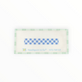 Blue Gingham Key Fob needlepoint canvas by Bradley Needlepoint Company