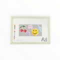 Iconic Stickers Large needlepoint canvas by Rachel Barri Designs