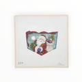 Santa's Puppy Cuff | Needlepoint Canvas