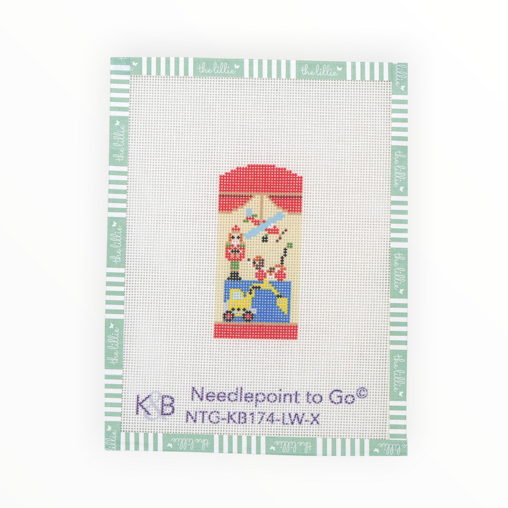Toy Store Advent Calendar | Needlepoint Canvas