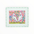Egret Joy | Needlepoint Canvas