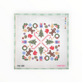 Christmas Mandala needlepoint canvas by Mopsey