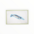 Narwhal – Blue needlepoint canvas by Stitchtent