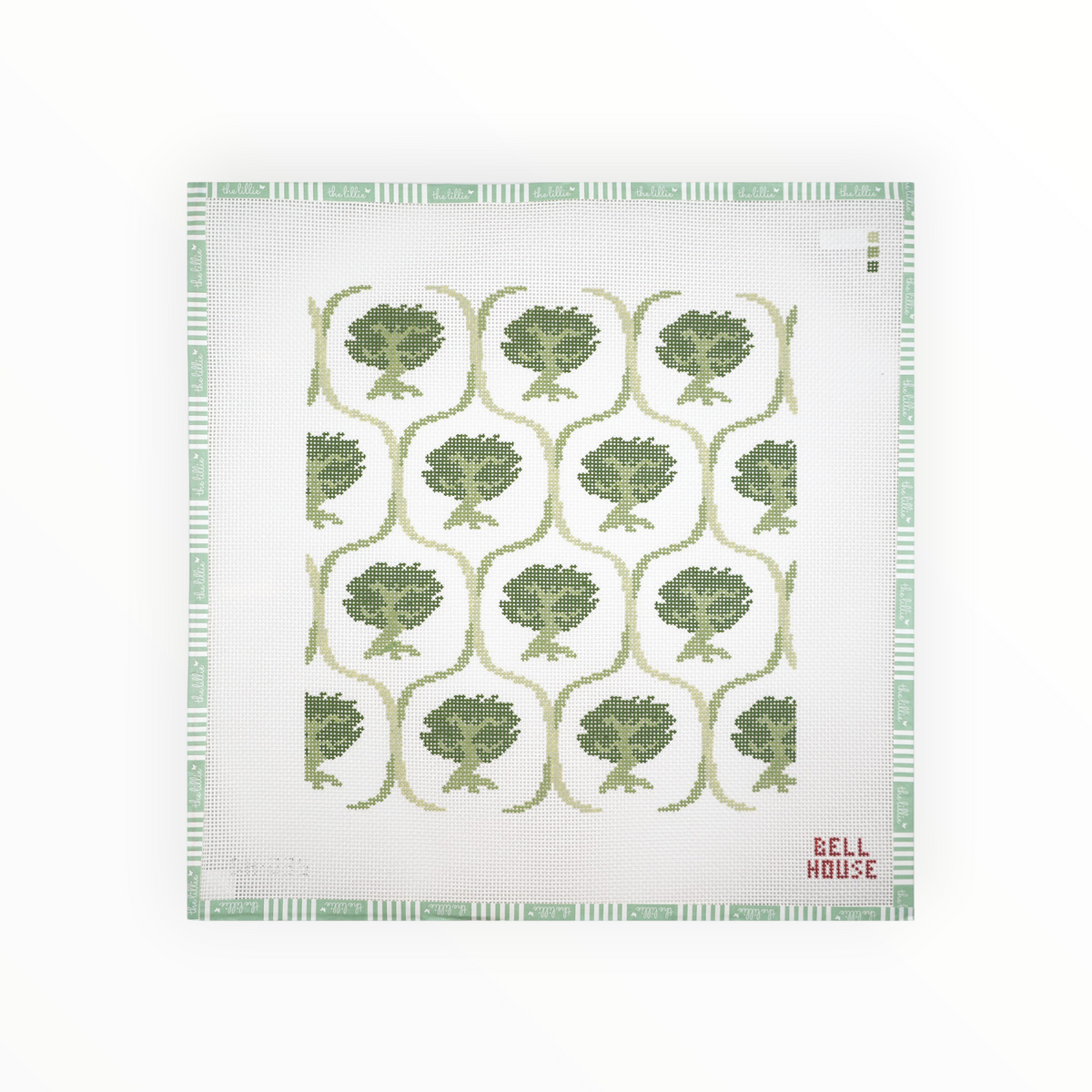 Trees needlepoint canvas by Bell House Designs