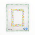 Citrus Slice Frame needlepoint canvas by Atlantic Blue Canvas