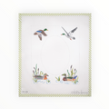 Wild Ducks needlepoint canvas by Kate Dickerson
