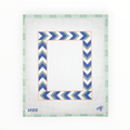 Chevron Frame needlepoint canvas by Stitch Style
