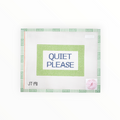 Quiet Please needlepoint canvas by Judy Tasch Needlepoint