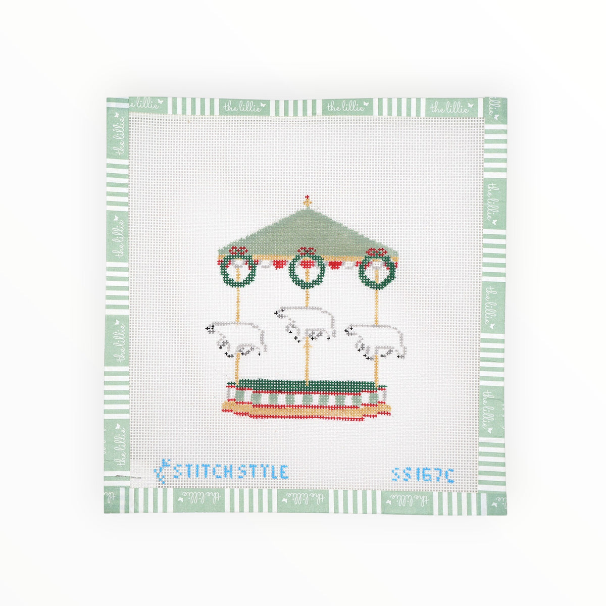 Christmas Polar Bears | Needlepoint Canvas