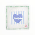 Sorority Heart Needlepoint Canvas: KAPPA KAPPA GAMMA