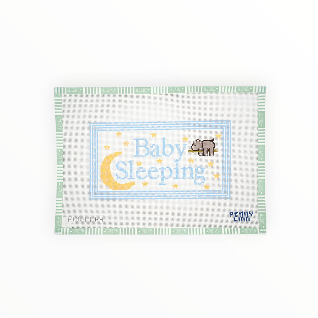 Baby Sleeping – Bear | Needlepoint Canvas