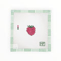 Raspberry Mini needlepoint canvas by MF Needlepoint
