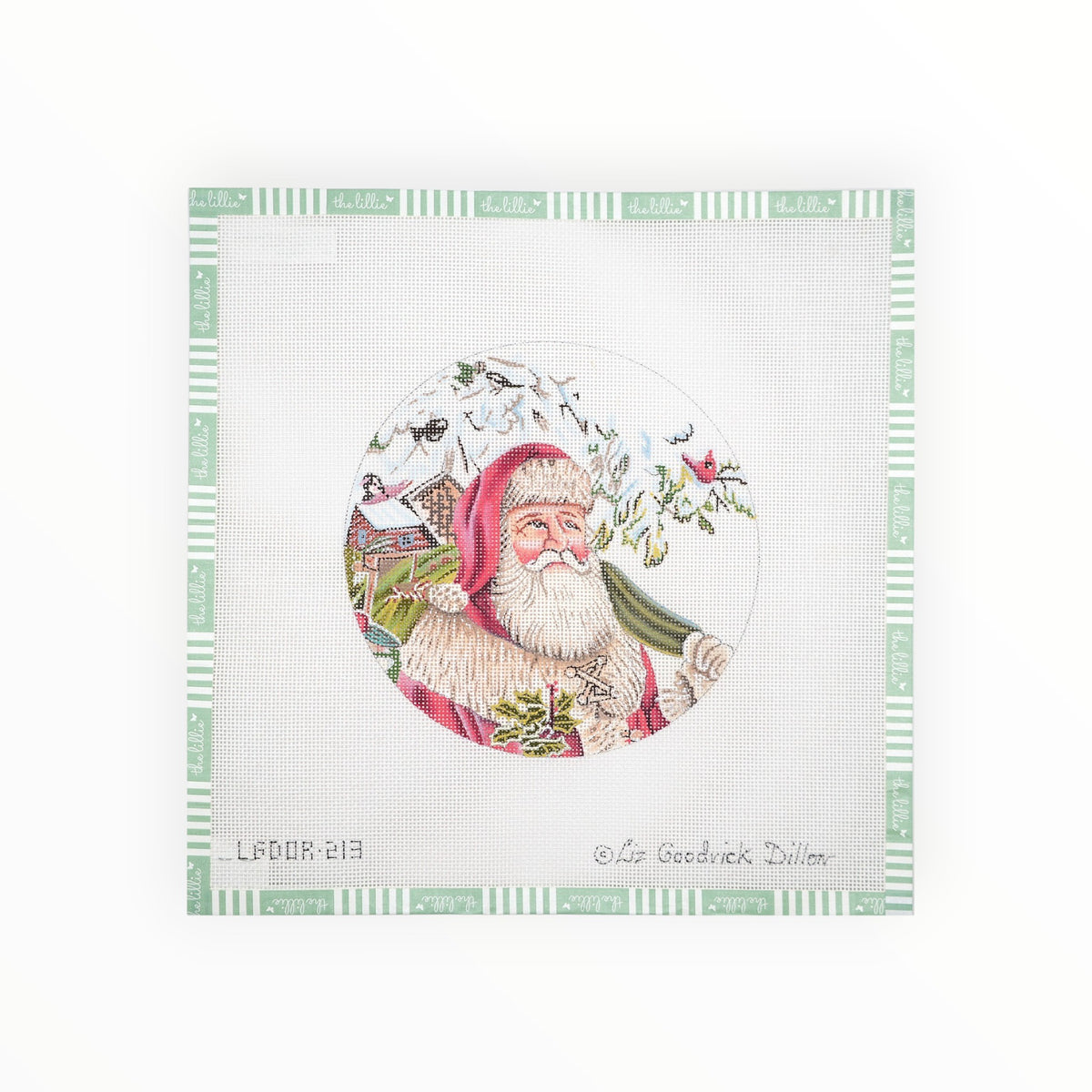 Wilderness Santa | Needlepoint Canvas