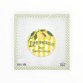 Happier Hour Coasters-Limoncello | Needlepoint Canvas