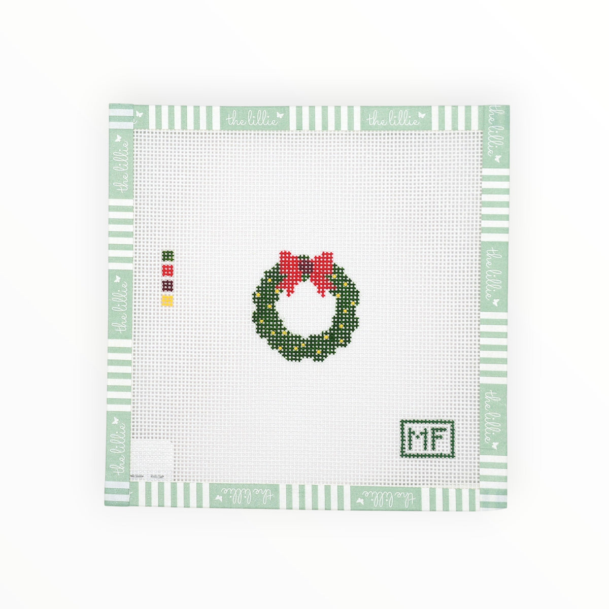 Wreath Mini | Needlepoint Canvas