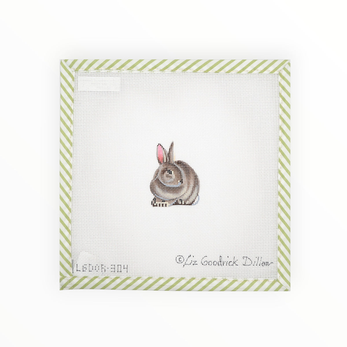Rabbit, Horizontal | Needlepoint Canvas