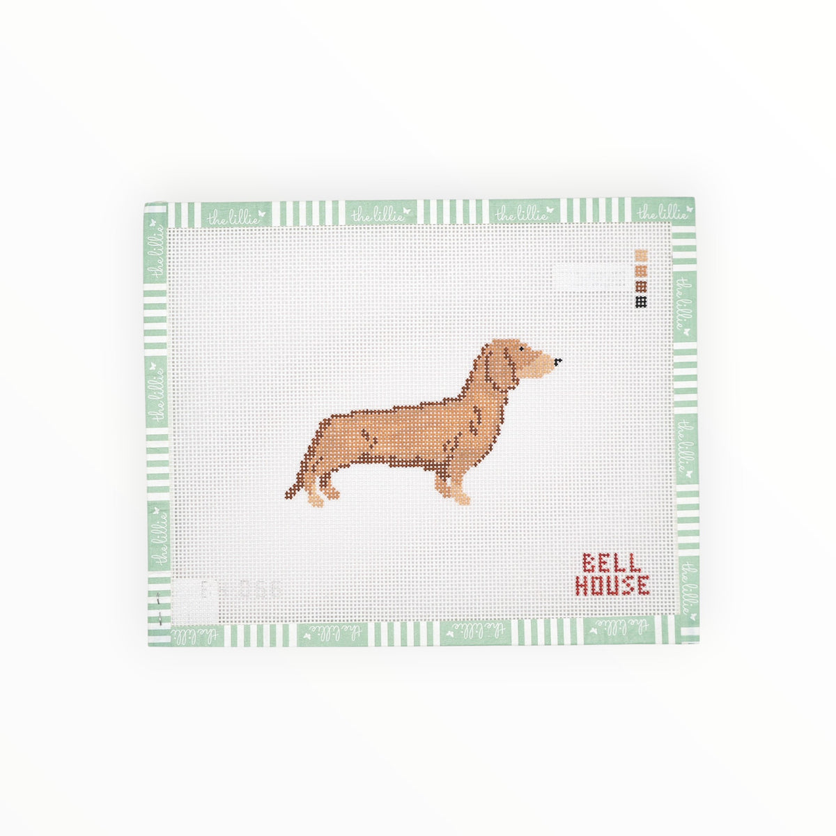 Dachshund – Red | Needlepoint Canvas
