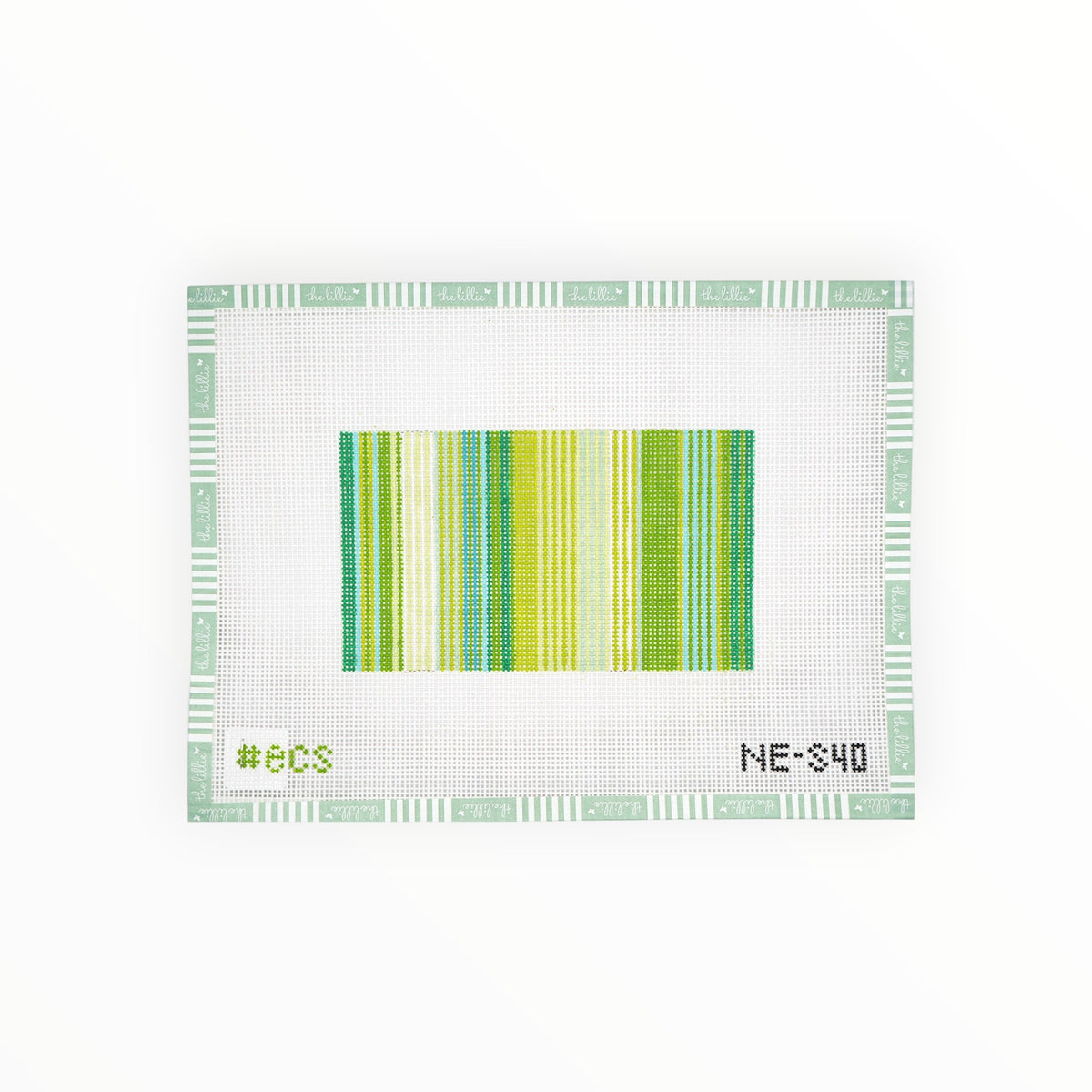 Libby Stripe Eyeglass Case | Needlepoint Canvas