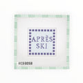 Apres Ski Square Printed Canvas Needlepoint Canvas