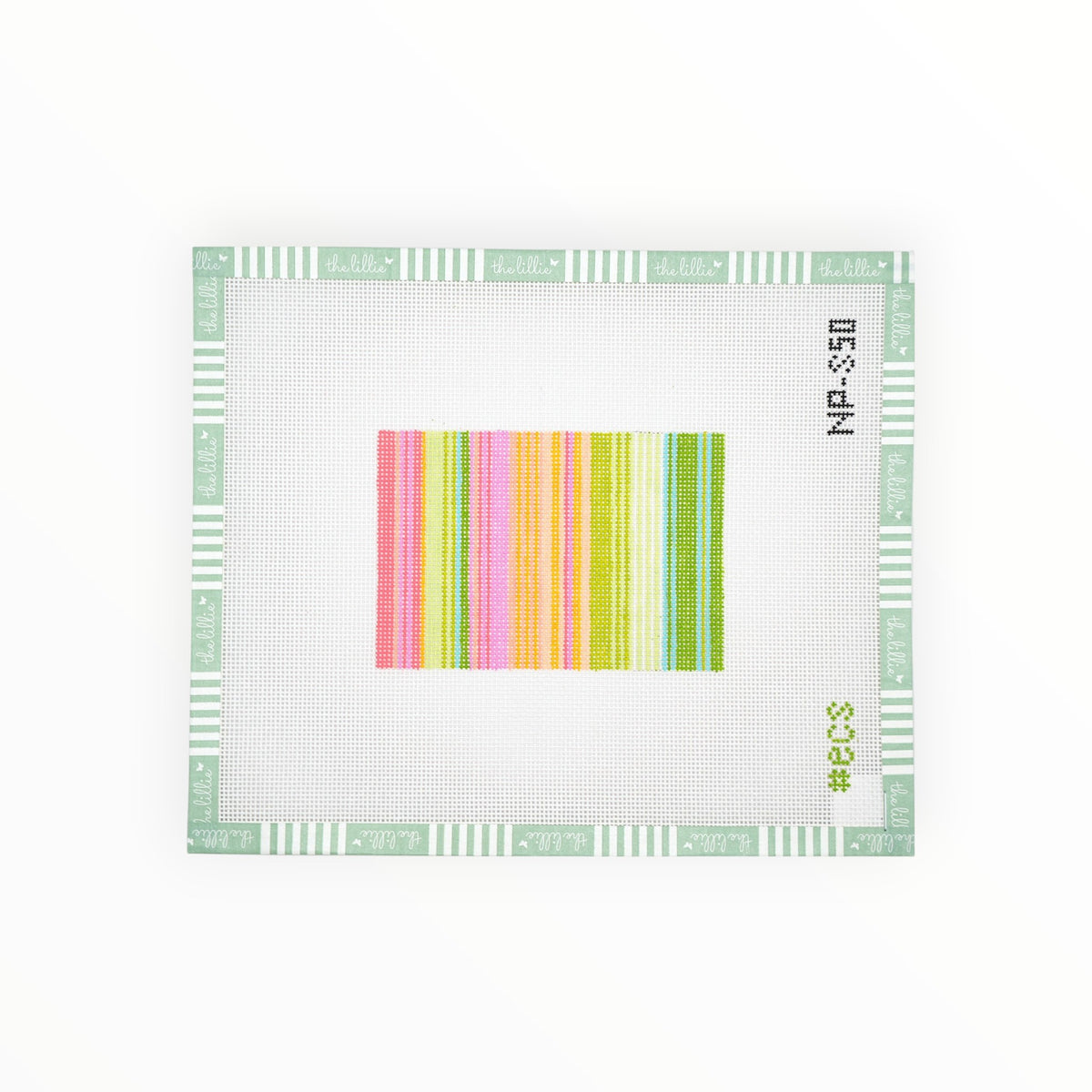 Mimi Stripe Passport Cover Insert | Needlepoint Canvas