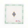 Evil Eye Bag Tag | Needlepoint Canvas