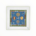 Vintage Fishing Pillow | Needlepoint Canvas