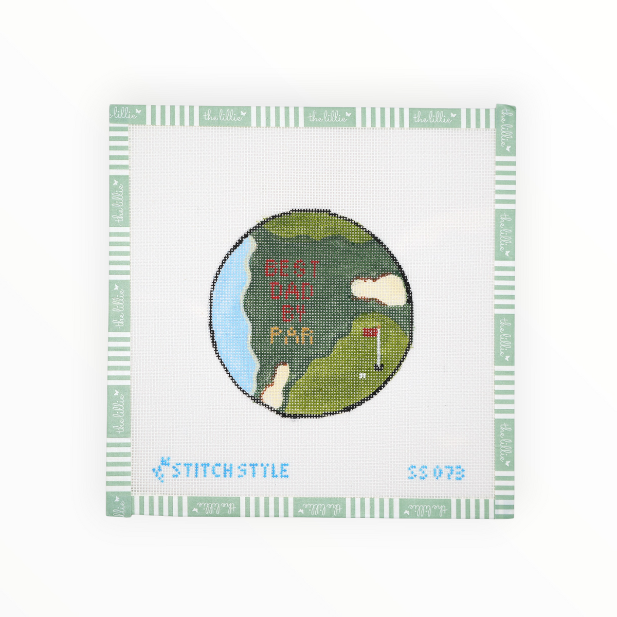 Best Dad by Par w/ stitch guide