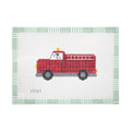 Dalmatian in Fire Truck | Needlepoint Canvas