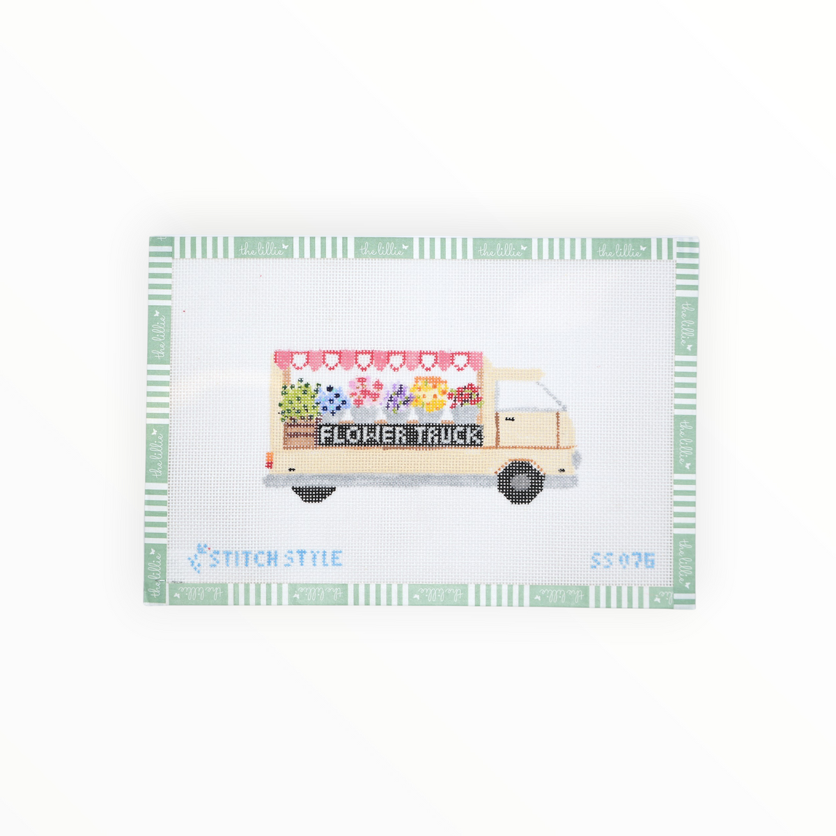 Flower Truck | Needlepoint Canvas