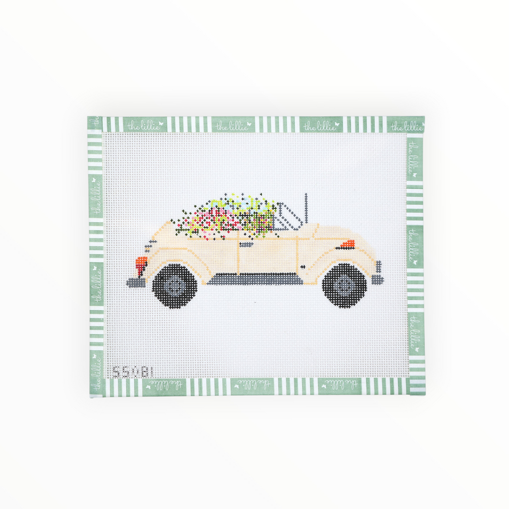 Volkswagen with Flowers