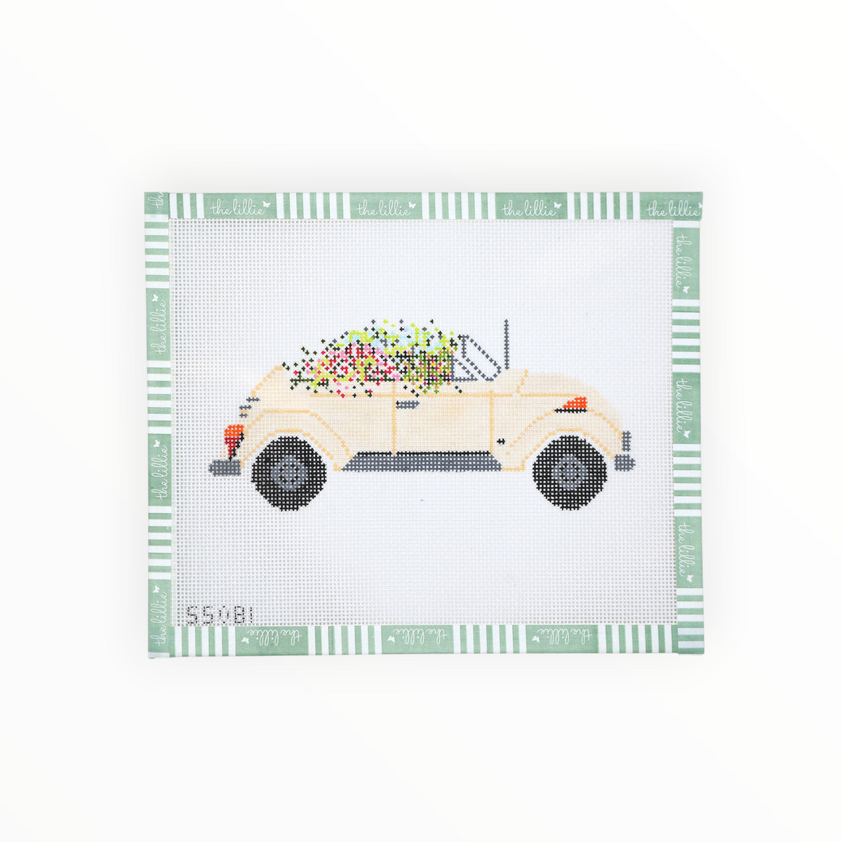 Volkswagen with Flowers