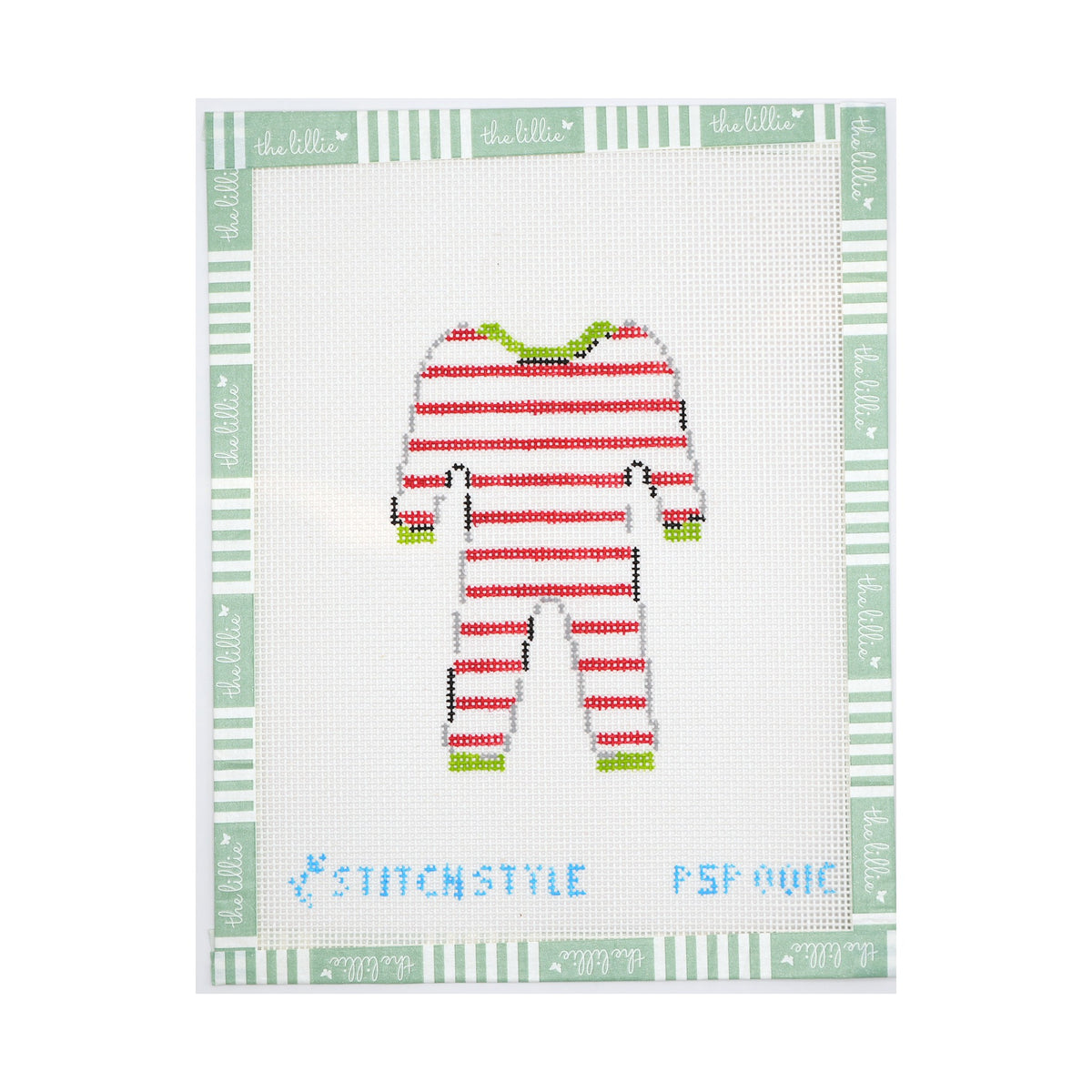 Christmas PJS – Red | Needlepoint Canvas