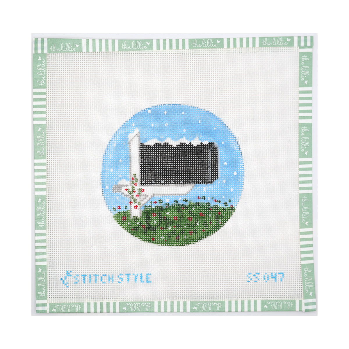 Christmas Mailbox | Needlepoint Canvas