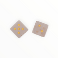 The Lillie Crystal Dice Set - Clear Quartz
