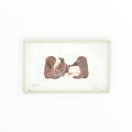 Cowboy Gear needlepoint canvas by Victoria Whitson, 18 mesh