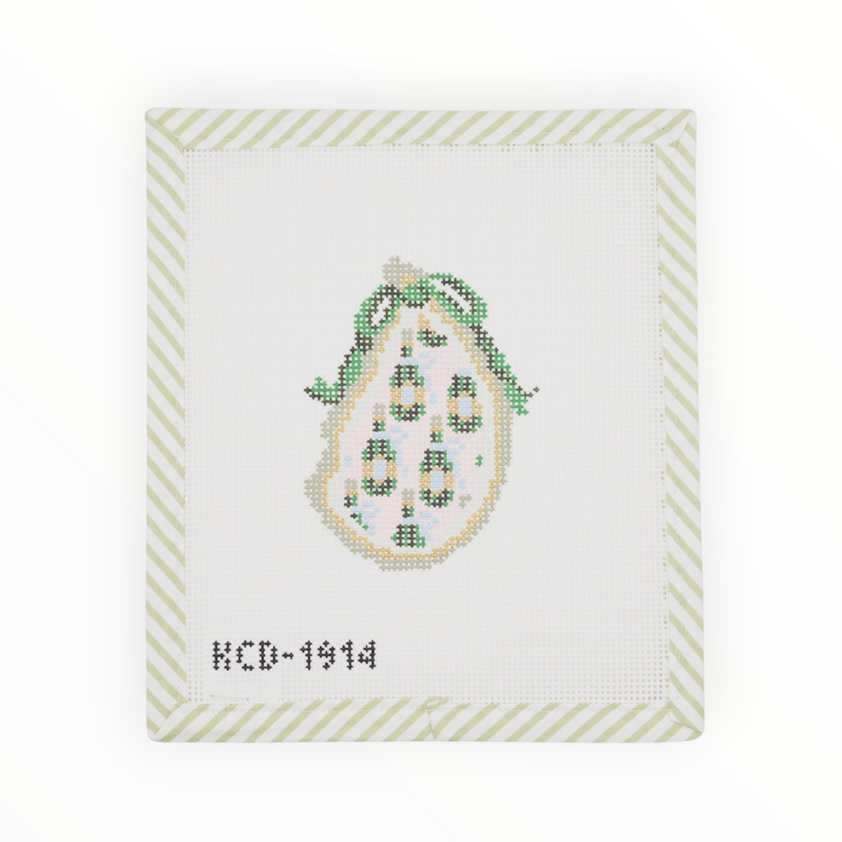 Champagne Gilded Oyster | Needlepoint Canvas