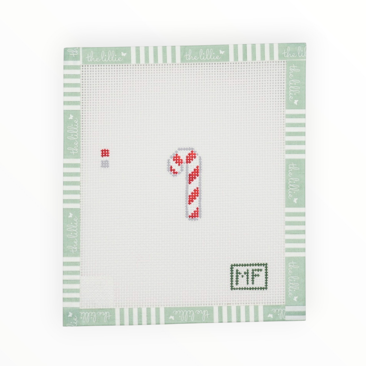 Candy Cane (Red) Mini | Needlepoint Canvas