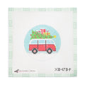 Meredith Collection - Xmas Micro Bus needlepoint canvas by Aristeia