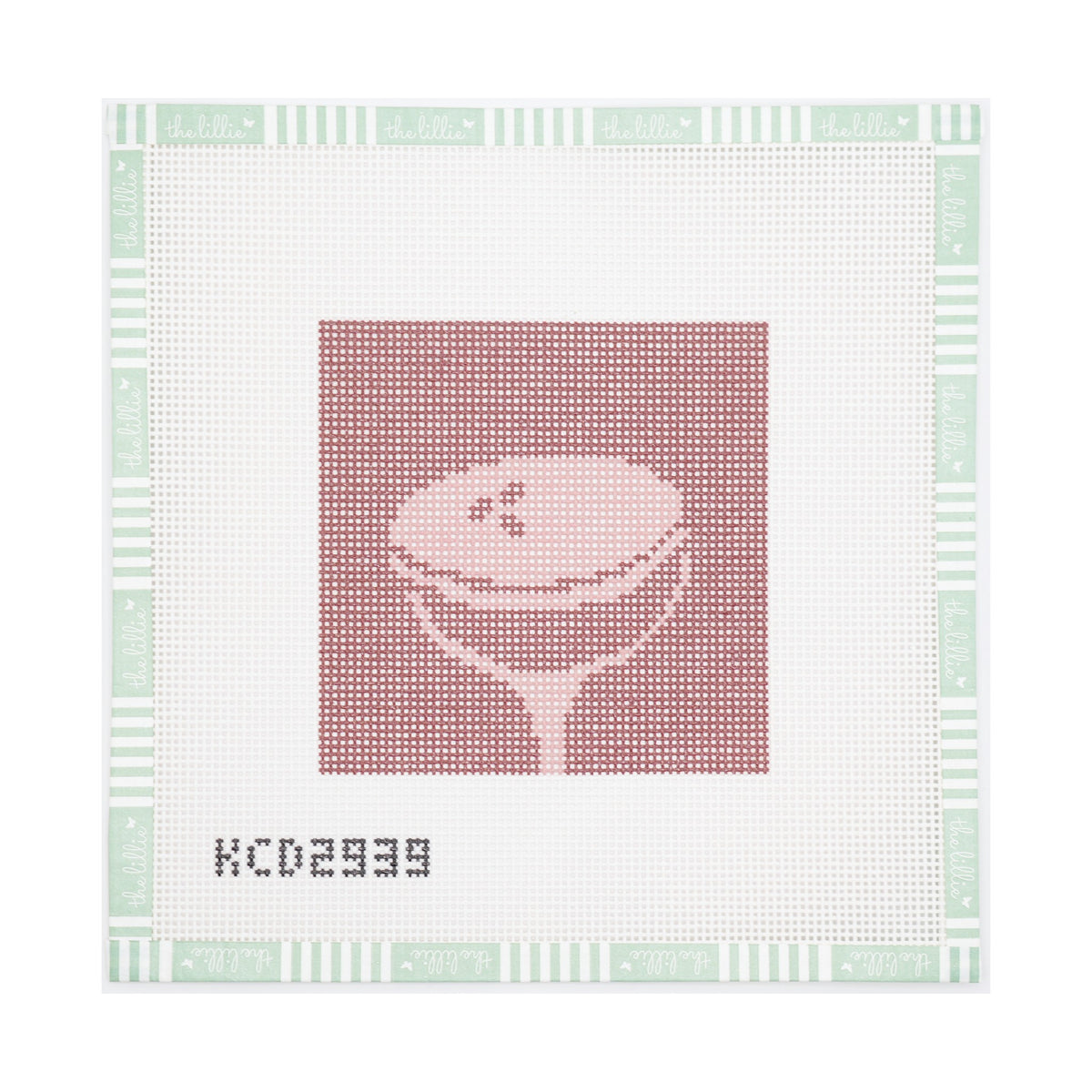 Espresso Martini Printed Square | Needlepoint Canvas