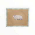 Loafing Sheep needlepoint canvas by Liz Goodrick-Dillon, 18 mesh