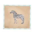 Zebra needlepoint canvas by Liz Goodrick-Dillon, 18 mesh
