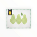 Green Diamond Pear | Needlepoint Canvas