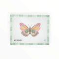 Butterfly - Pink Green | Needlepoint Canvas