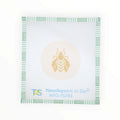 Bee Round/Cream | Needlepoint Canvas