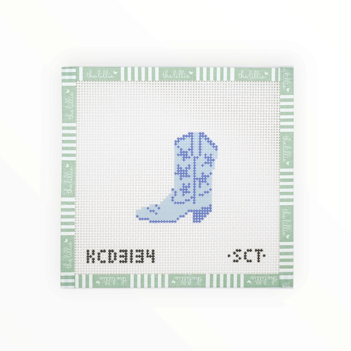 Mini Star Boot | Needlepoint Canvas