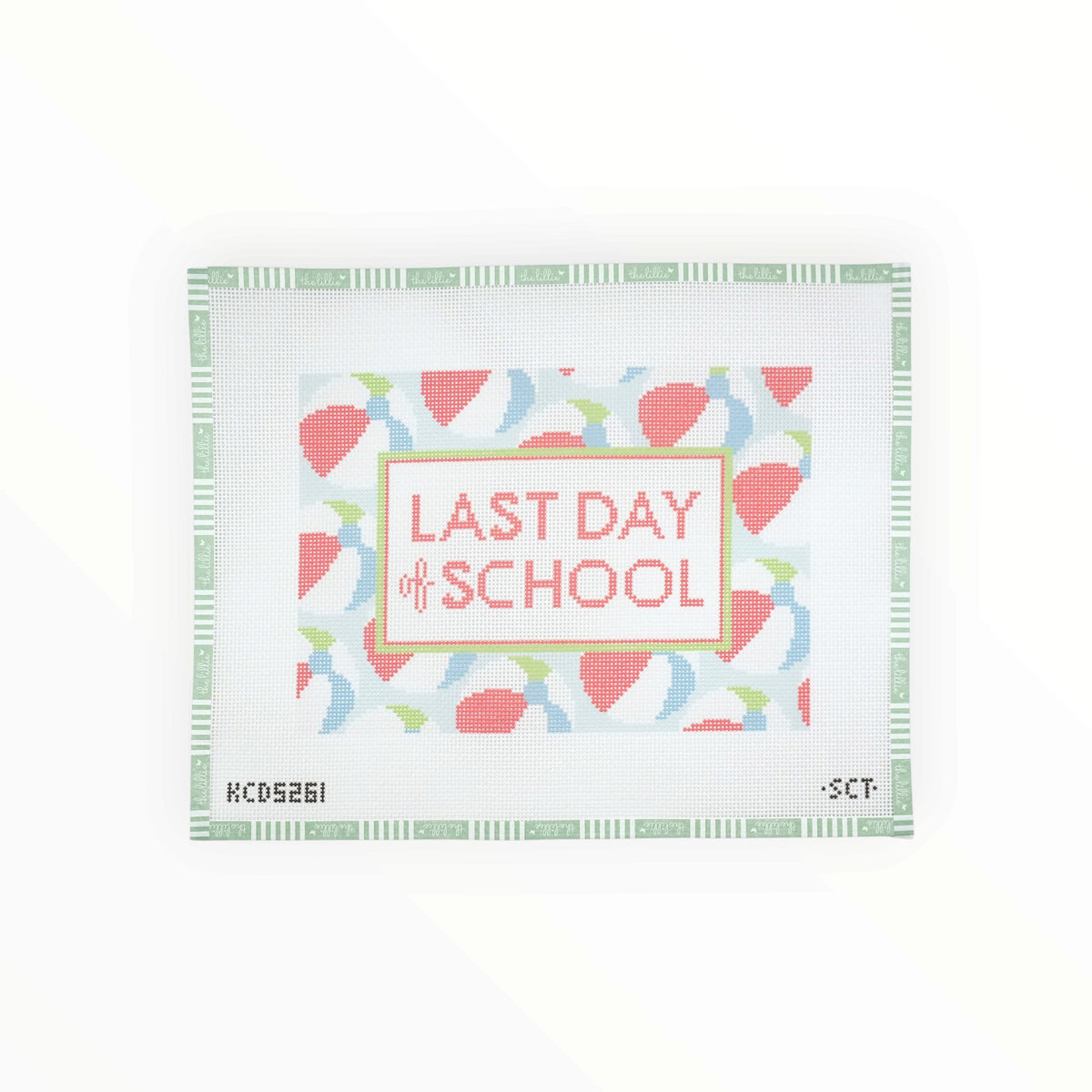 Last Day of School | Needlepoint Canvas